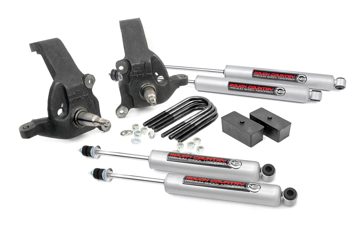 Rough Country 3 Inch Lift Kit Fits Ford F-150 2WD (1997-2003) 52830