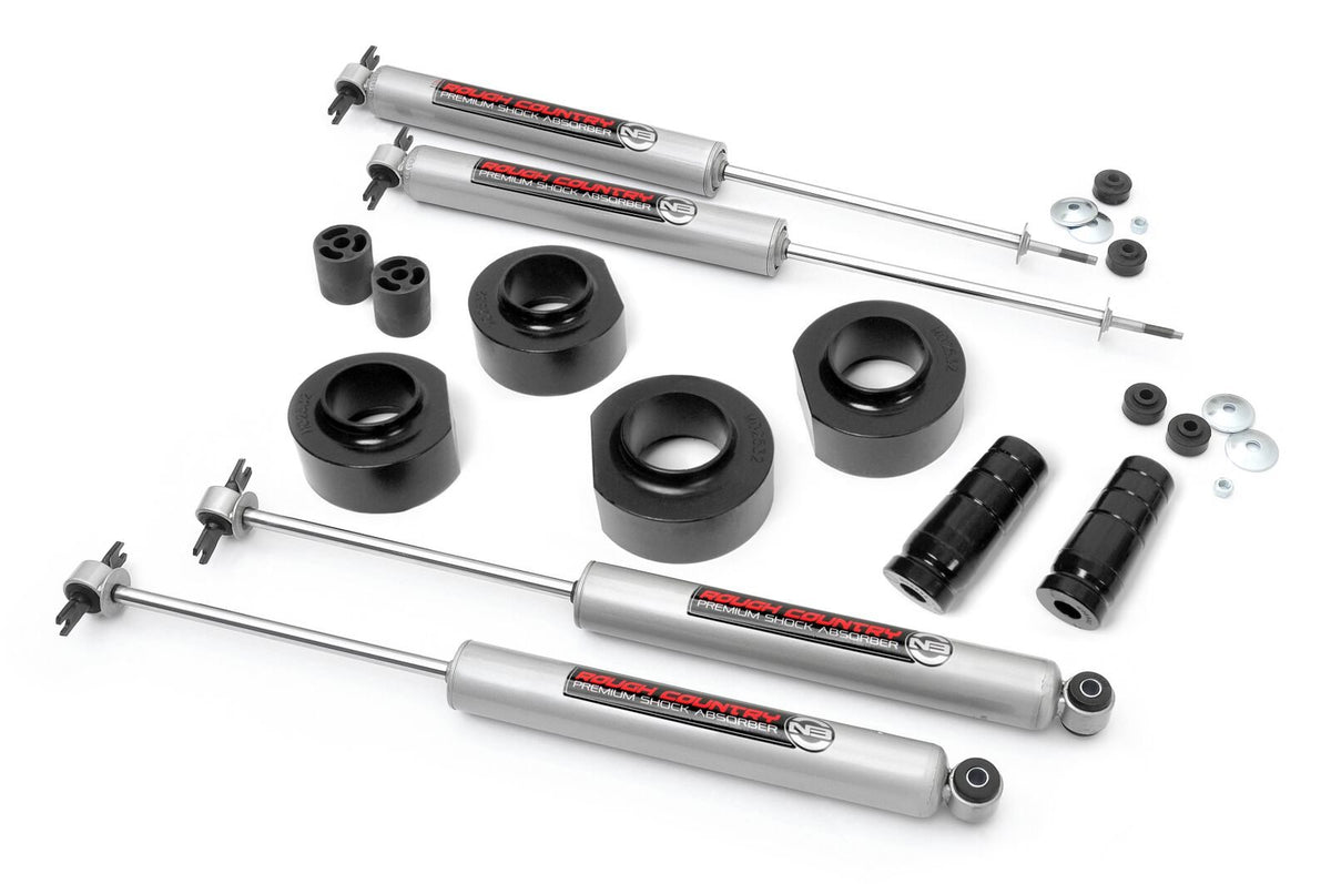 Rough Country 1.5 Inch Lift Kit N3 Fits Jeep Wrangler Tj 4WD (1997-2006) 65030