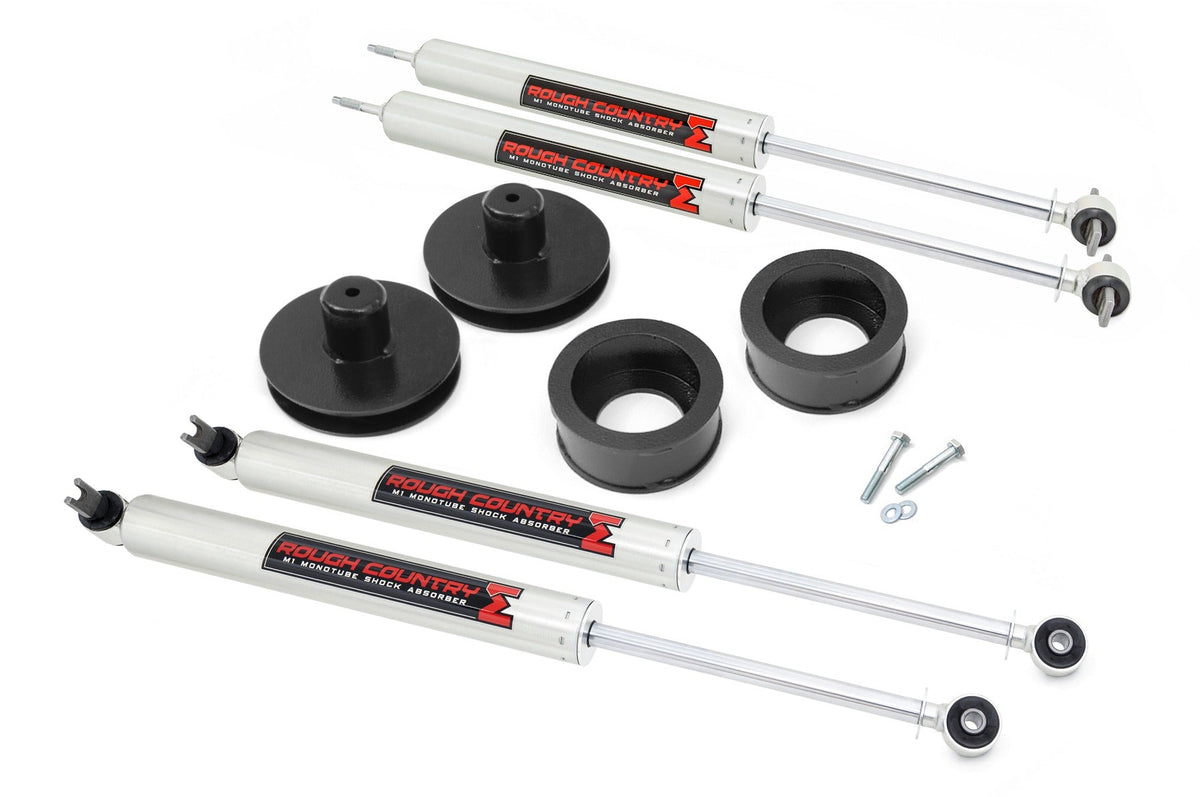Rough Country 2 Inch Lift Kit M1 Fits Jeep Wrangler Tj 4WD (1997-2006) 65840