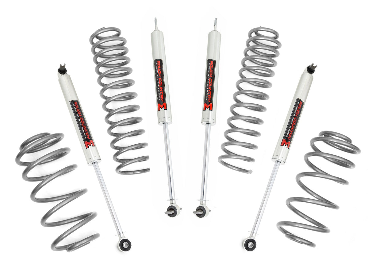 Rough Country 2.5 Inch Lift Kit 4 Cyl M1 Fits Jeep Wrangler Tj 4WD (1997-2006) 65240