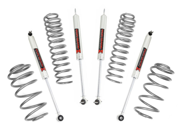 Rough Country 2.5 Inch Lift Kit 6 Cyl M1 compatible with Jeep Wrangler Tj 4Wd (1997-2006) 65340