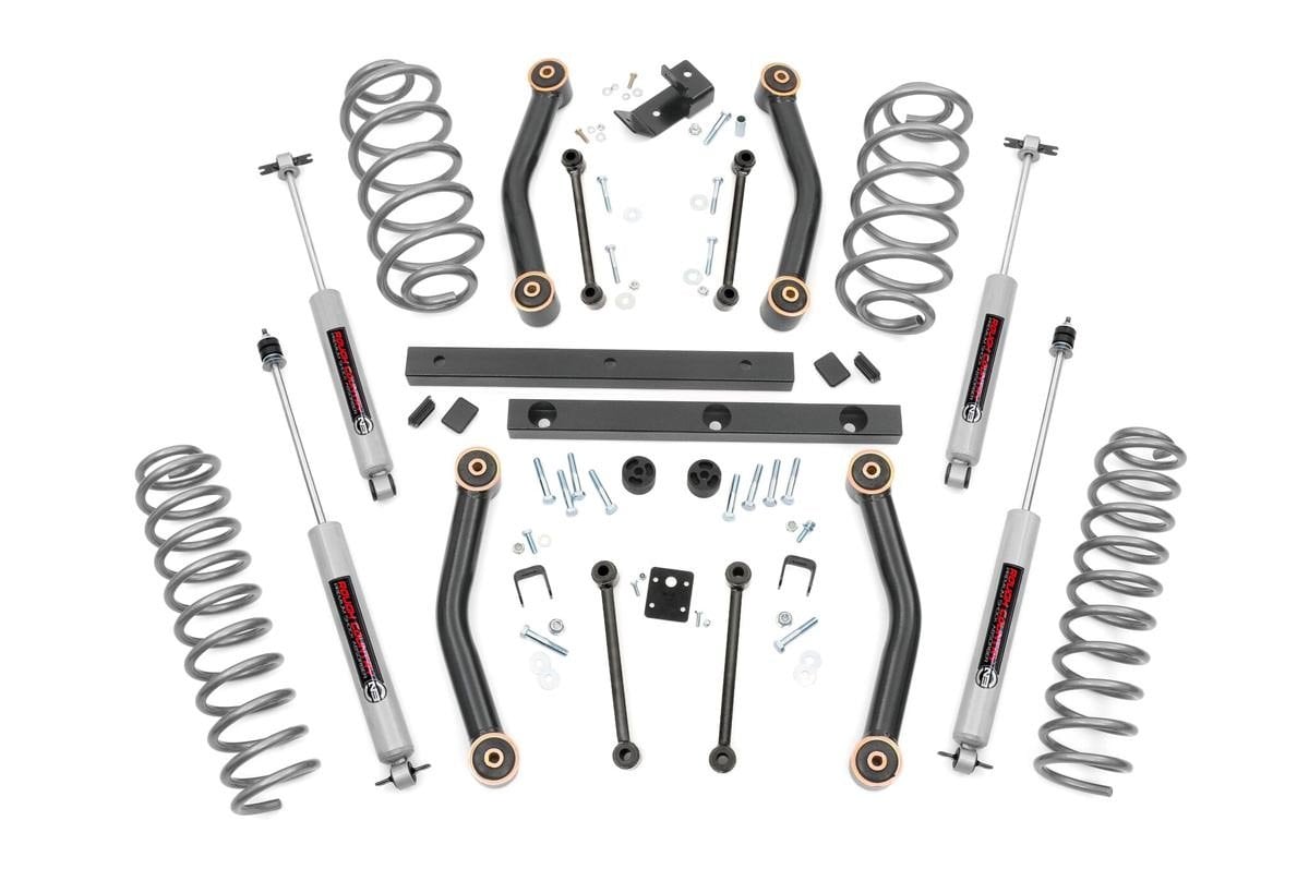 Rough Country 4 Inch Lift Kit Fits Jeep Wrangler Tj 4WD (2003-2006) 90730