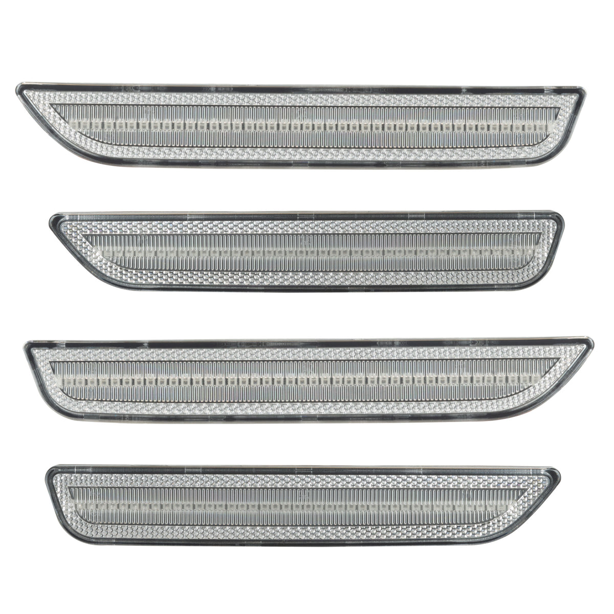 Oracle 10-14 Ford Mustang Concept Sidemarker Set Clear No Paint SEE WARRANTY 9700-019