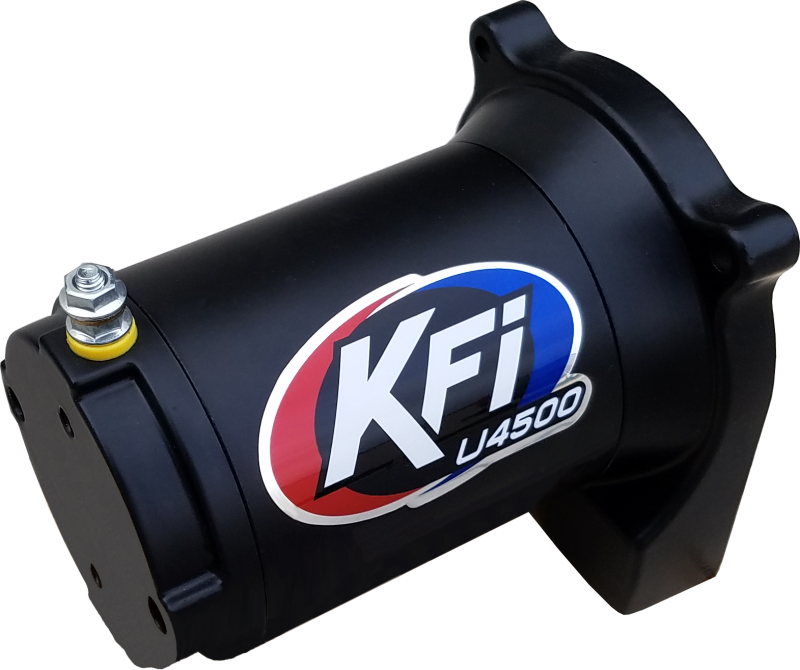 Kfi Products A4500 Replacement Winch Motor Compatible With Winch Se45, Se45-R2, Se45W, Se45W-R2, U4500, U45-R2, U4500W And U45W-R2 Motor-45-Bl, Black MOTOR-45-BL