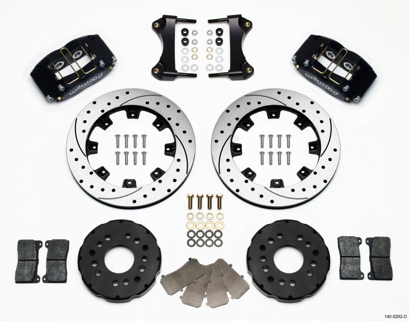 Wilwood Dynapro Radial Front Kit 12.19in Drilled 95-99 Mitsubishi Eclipse (*Line Kit Needed*) 140-8292-D