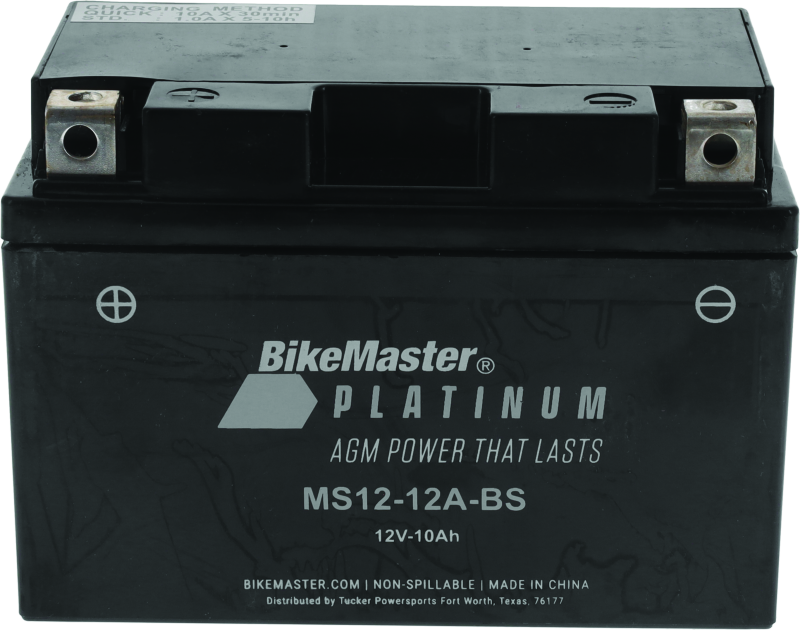 BikeMaster AGM Battery MS12-12A-BS 780704