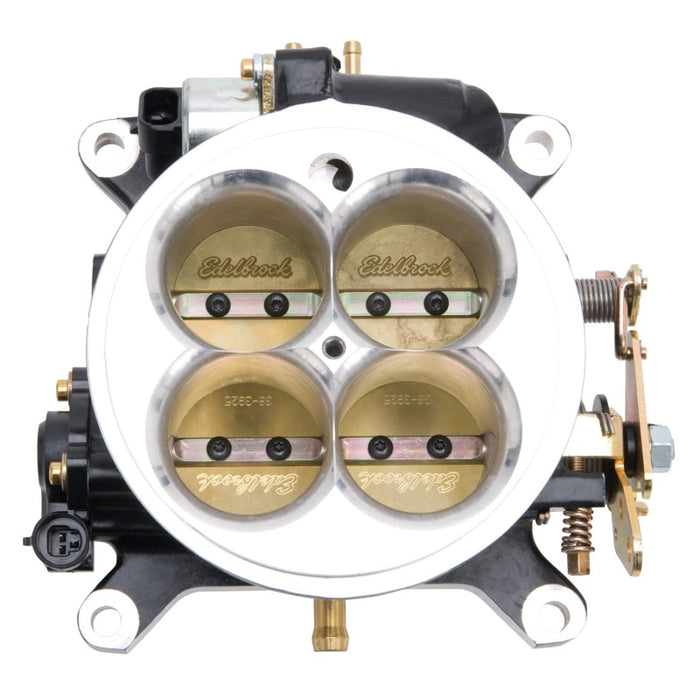 Edelbrock Throttle Body 4-Barrel 4150 Style Flange 1 75In Bores Includes Gm/DeLPHi Iac 3978