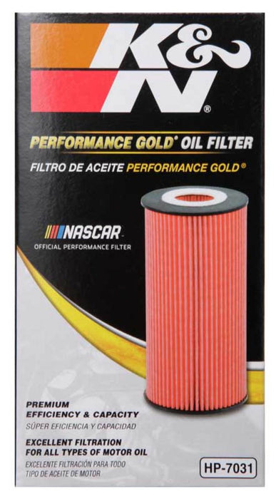 K&N Premium Oil Filter: Protects Your Engine: Compatible With Select 2001-2014 Volkswagen/Audi/Seat (Beetle, Golf, Jetta, Cc, Bora, Passat, Eos, Eurovan, R32, A3, Quattro, Tt, Alhambra), Hp-7031 HP-7031