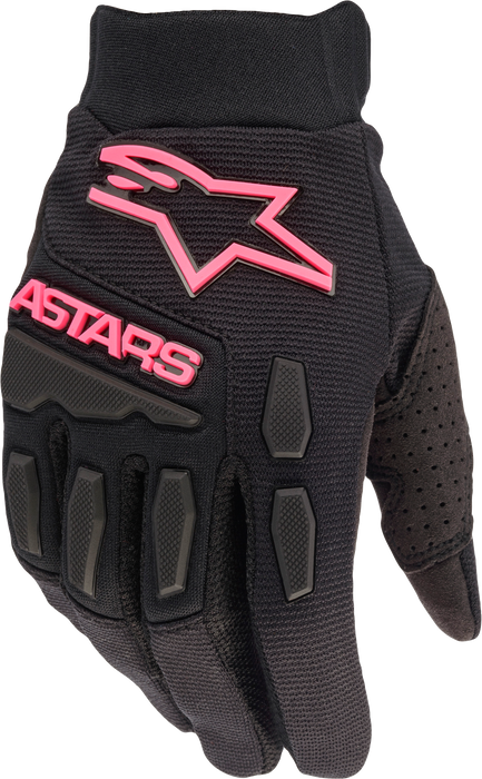 Alpinestars Stella Full Bore Gloves Black/Pink Fluo Xl (3583622-1390-XL)