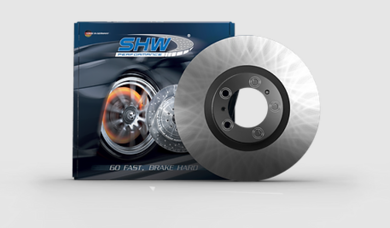 SHW 04-10 Audi A8 Quattro 4.2L Rear Smooth Monobloc Brake Rotor (4E0615601K) ARX34017