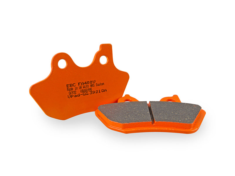EBC 80-83 Harley Davidson Touring FLT/FLHT Rear Right Semi-Sintered V Brake Pads FA79V