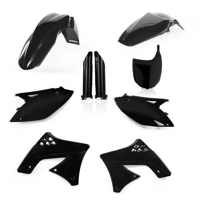 Acerbis Full Plastic Kit, Black Fits Kawasaki Kx 250 F 2198050001