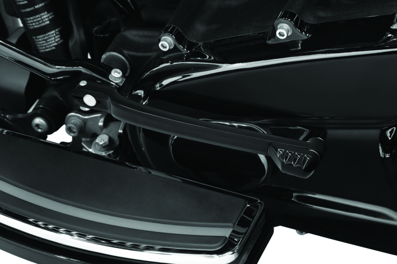 Kuryakyn Switch-Shift Lever For Harley-Davidson Motorcycles, Durable Aluminum, Gloss Black 3267