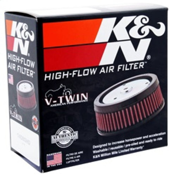 K&N E-3225 Round Air Filter for 6"OD, 4-5/8"ID, 2-3/16"H S&S FILTER