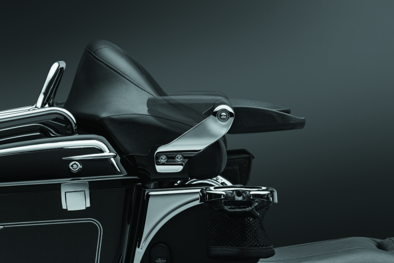 Kuryakyn Chrome Stealth Passenger Armrests Harley Trike Touring 97-13 8958