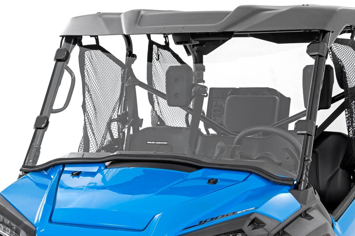 Rough Country Full Windshield Scratch Resistant Fits Honda Pioneer 1000/Pioneer 1000-5 98162020