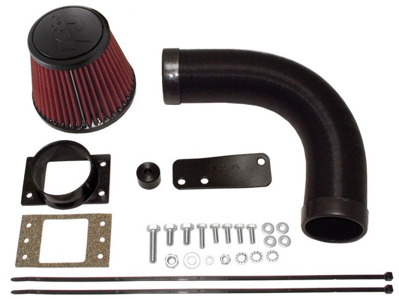 K&N Cold Air Intake Kit: Increase Acceleration & Engine Growl, Guaranteed To Increase Horsepower: Compatible With 2.0L/2.5, L6, 1986-1993 Bmw (320I, 325I, 325Ix, 323I), 57-0070
