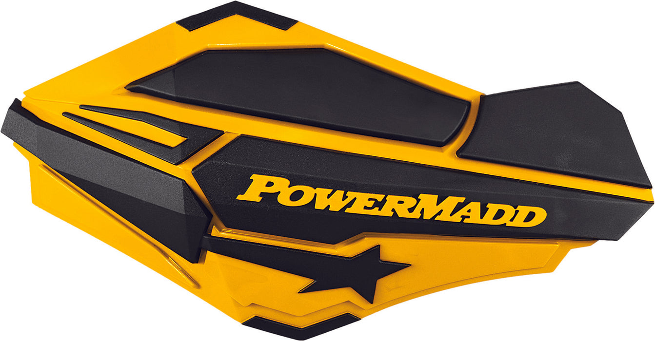 PowerMadd 34401 Yellow/Black Sentinel Handguard