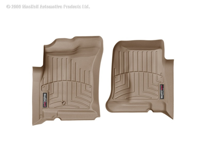 WeatherTech 05+ Compatible with Dodge Dakota Club Cab Front FloorLiner Tan 450251