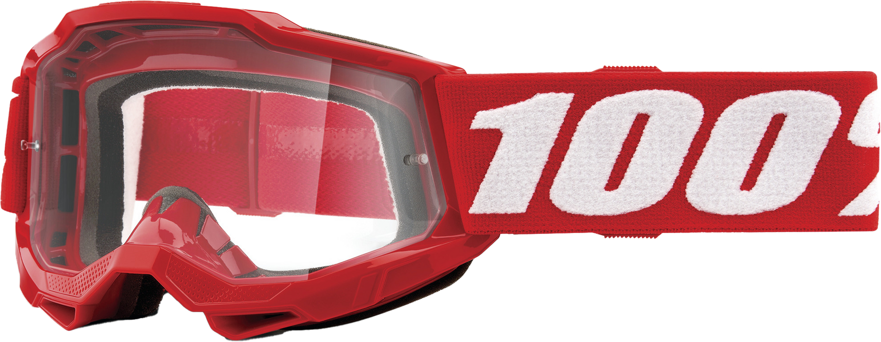 100% ACCURI 2 JUNIOR Goggle Neon/Red - Clear Lens