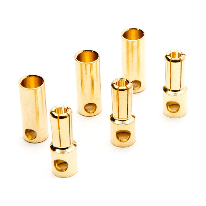 Dynamite Gold Bullet Connector Set 5.5mm 3 DYNC0089