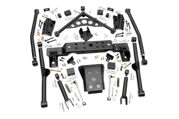 Rough Country Long Arm Upgrade Kit 4 Inch Lift Fits Jeep Grand Cherokee Wj (99-04) 90900U