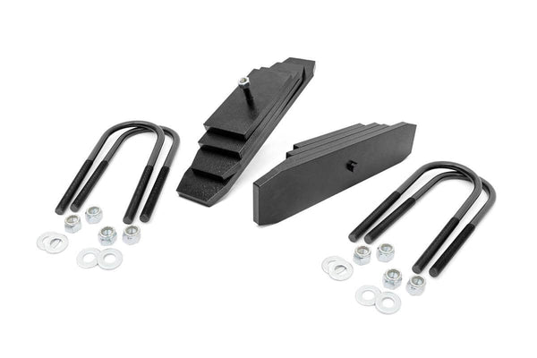 Rough Country 2 Inch Leveling Kit Leaf Block Fits Ford F-250/F-350 Super Duty (99-04) 49800