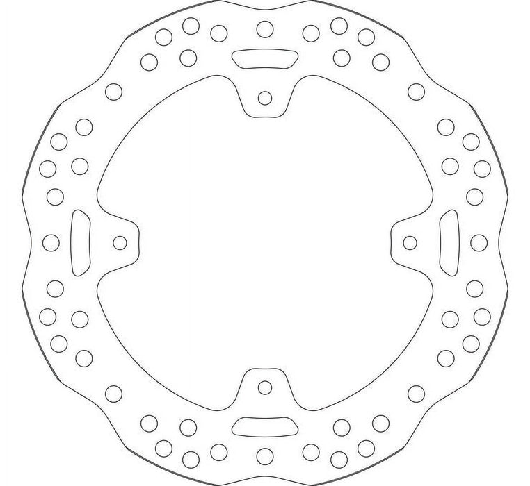 SBS 6098 Upgrade Rear Brake Rotor