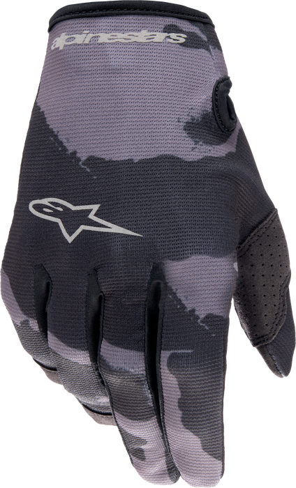 Alpinestars Youth & Kids Radar Gloves Iron/Camo Md 3541823-9080-M