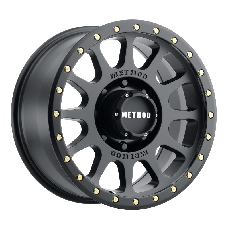 Method MR305 NV 20x9 +18mm Offset 8x170 130.81mm CB Matte Black Wheel MR30529087518