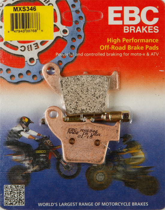 EBC Brakes MXS346 MXS Brake Pad - Sintered Metal