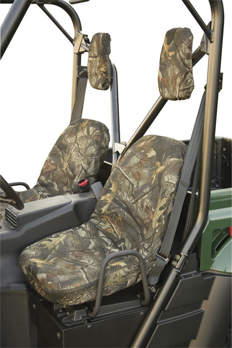 Classic Accessories QuadGear UTV Bucket Seat Covers, Fits Yamaha Rhino (2015 models and older), Camo