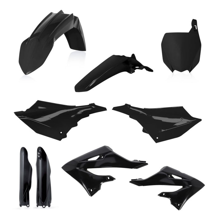 Acerbis Full Plastic Kit (Black) For 22 Fits Yamaha Yz250 2936150001