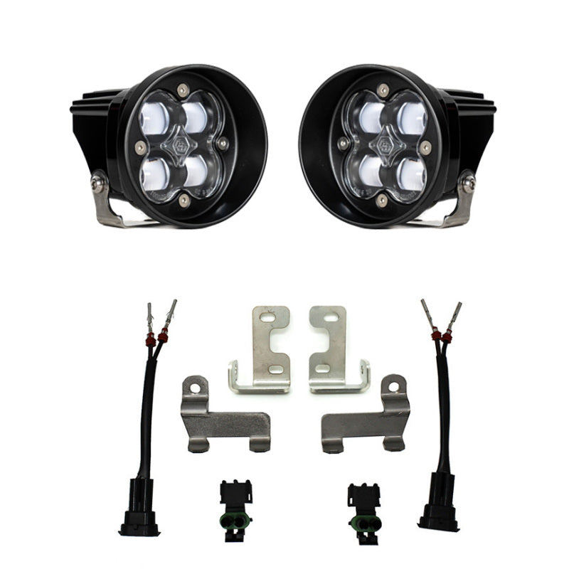 Baja Designs 2016+ Fits Toyota RAV4 Squadron Fog Light Pocket Kit Clear 447703