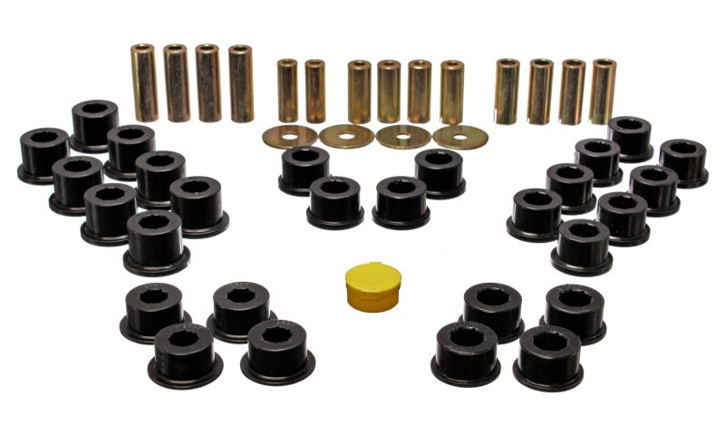 Energy Suspension 90-97 Mazda Miata Black Rear Control Arm Bushing Set 11.3106G