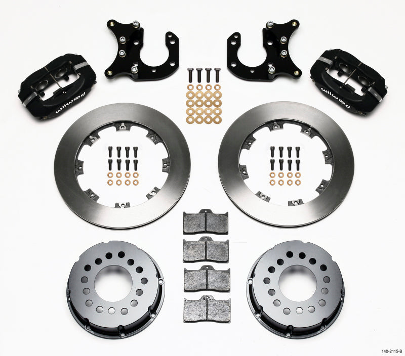 Wilwood Forged Dynalite P/S Rear Kit Big Ford 2.36in Offset 140-2115-B