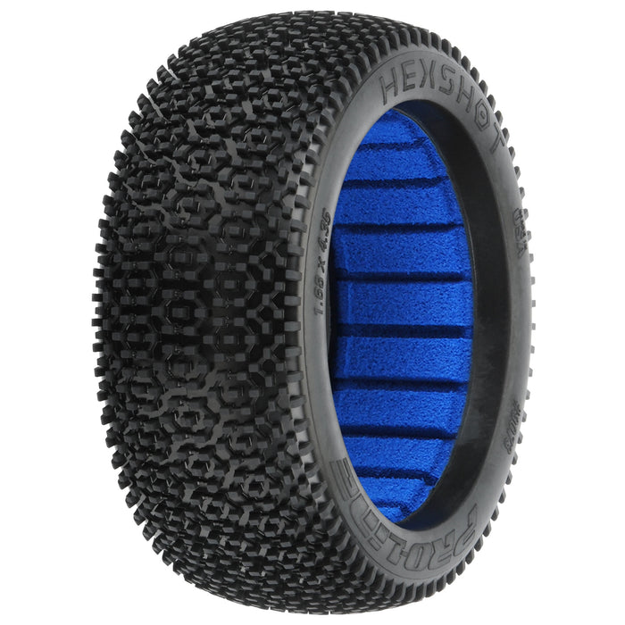 Pro-Line Racing 1/8 Hex Shot S3 F/R Off-Road 18 Buggy Tires 2 PRO9073203
