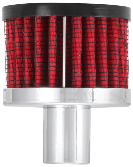 K&N Vent Air Filter/ Breather: High Performance, Premium, Washable, Replacement Engine Filter: Filter Height: 1.5 In, Flange Length: 0.875 In, Shape: Breather, 62-1030