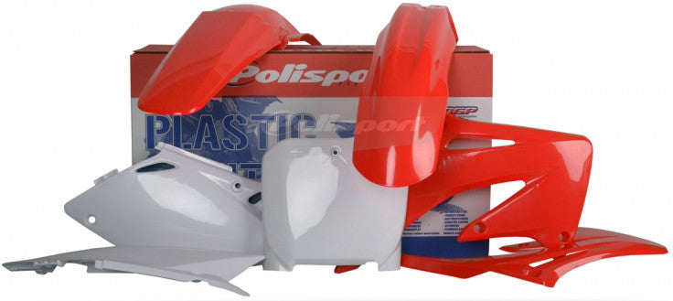 Polisport Standard Plastic Kit for Honda CRF450R (2002-2003) OEM Quality Kit with Superior Fit, Flexibility, and Durability (Red)