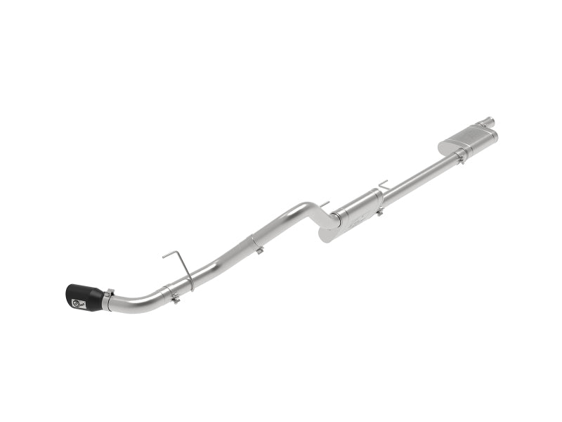 aFe Apollo GT Series 409 Stainless Steel Cat-Back Exhaust 2020 compatible with Jeep Gladiator 3.6L 49-48083-B