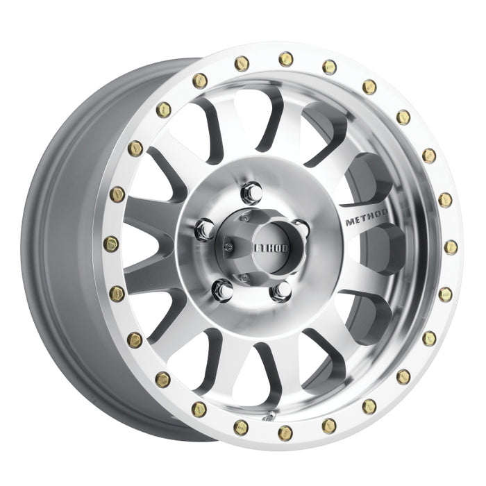 Method MR304 Double Standard 20x10 -18mm Offset 5x5 94mm CB Machined/Clear Coat Wheel MR30421050318N