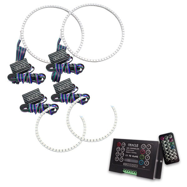 Oracle BMW 3 Series 06-11 Halo Kit Projector ColorSHIFT w/ 2.0 Controller SEE WARRANTY 3999-333