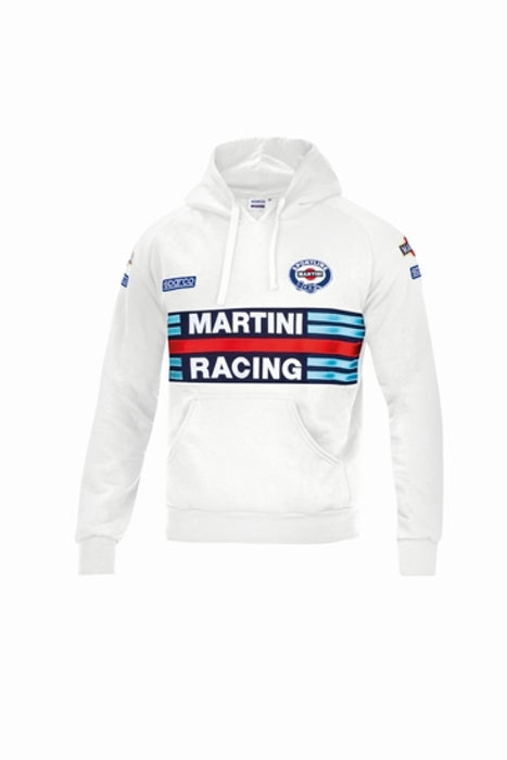 Sparco Hoodie Martini-Racing XS White 01279MRBI0XS