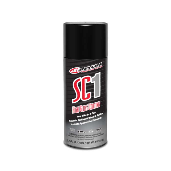 Maxima High Gloss Sc1 Clear Coat Silicone Spray 4 Oz 78904
