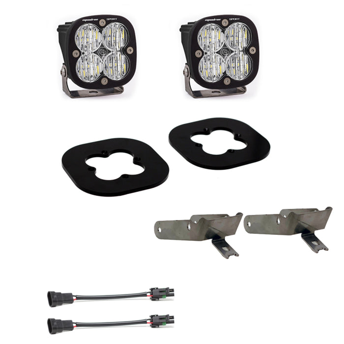 Baja Designs Super Duty Fog Lights Squadron Sport 11-16 Super Duty Fog Pocket Kit 447630