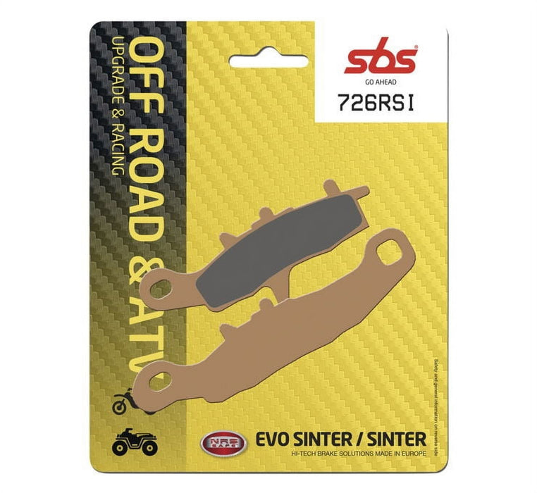 SBS 726RSI Sintered-MX/ATV Racing Brake Pads