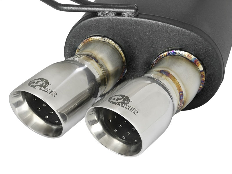 aFe MACH Force-Xp 2-1/2in 304 SS Cat-Back Exhaust w/Polished Tips 05-08 BMW Z4 M Coupe (E86) L6 3.2L 49-36339-P