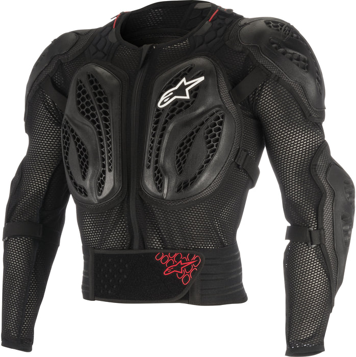 Alpinestars Youth Bionic Action Jacket, Black/Red, Large/X-Large