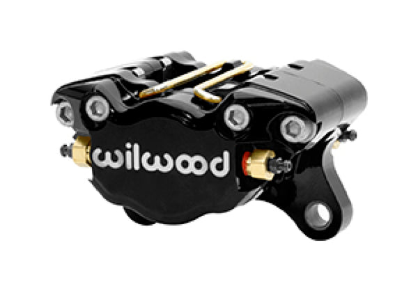 Wilwood Caliper-Dynapro Single 3.75in Mount 1.38in Pistons .38in Disc Black 120-9690-BK