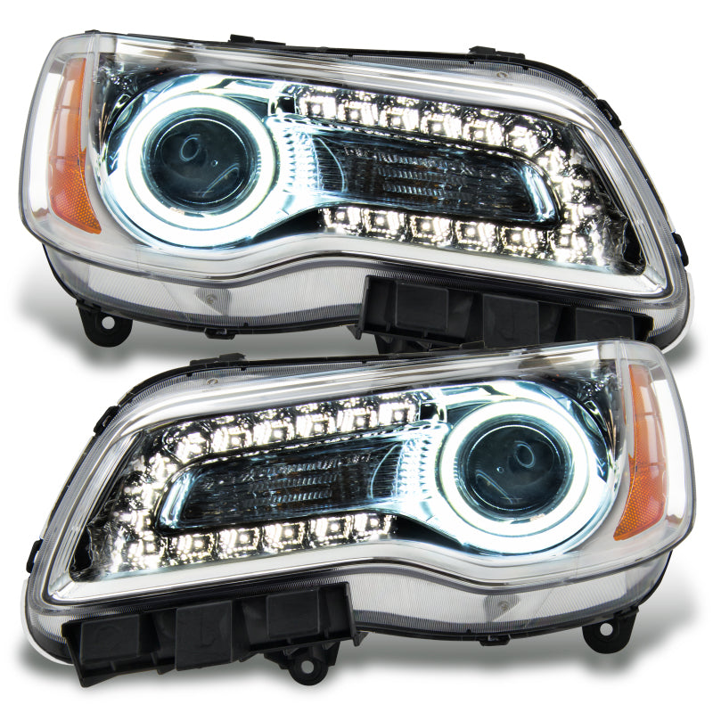 Oracle 11-14 Chrysler 300C SMD HL Chrome NON HID White SEE WARRANTY 7728-001